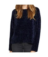 Sanctuary Midnight Blue Chenille Sweater Sz S - £31.32 GBP