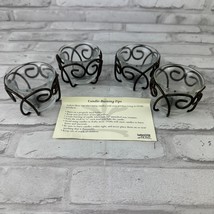 Southern Living at Home Jamestown Votives Candle Holders 40642 Set of 4 NIB - $246.23 MXN