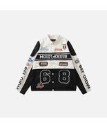 Detachable Motorcycle Crop Varsity Jacket - €34,69 EUR