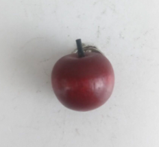 Vintage Red Apple 3D Style Lapel Hat Pin - £7.37 GBP