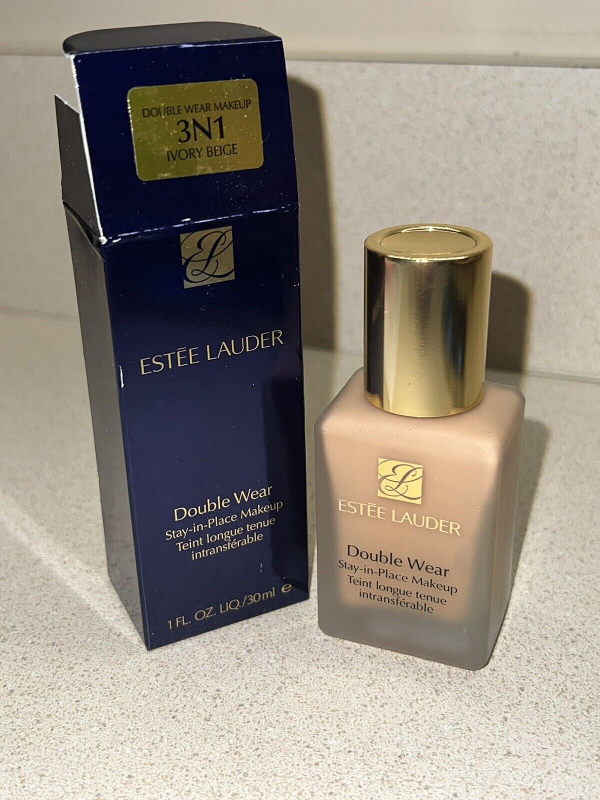 Estee Lauder Double Wear 3N1 Ivory Beige Stay In Place Makeup 30ml 1oz NIB - $29.99