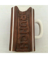 nestle crunch tall candy bar shape mug  coffee cup promotional collectib... - $19.75