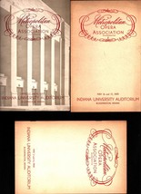 3 Metropolitan Opera House  programs Seasons  Of 1948-1949-1950 Indiana universi - £19.31 GBP