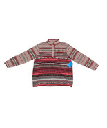 Columbia Mountain Side Printed Fleece Pull Over 1/2 Snap Aztec Women&#39;s 3... - $52.11 CAD