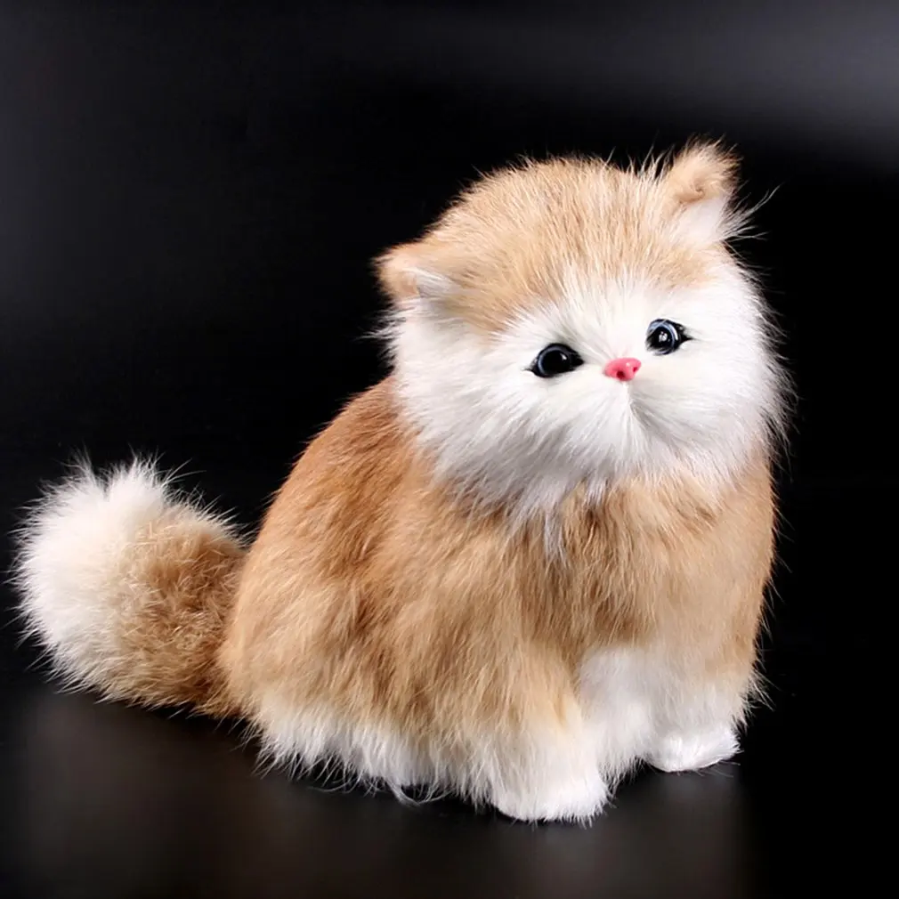 Electronic Pets Cats Dolls Simulation Animal Toy Cat Meowth Children Cute Pet - £8.82 GBP+