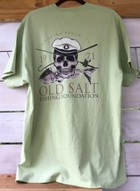 Port Authority Men&#39;s XL T-Shirt Madeira Beach FL Old Salt Skull Capt. As... - $17.63