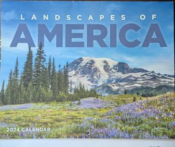 2024 Wall Calendar Landscapes of America 2024 Wall Calendar by WestStar - £3.71 GBP