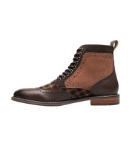 Stacy Adams Finnegan Wingtip Lace-Up Boot Brown Multi 25427-249 image 5