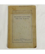 The Lincoln School Of Teachers College New York Vintage 1920&#39;s Instructi... - $8.55