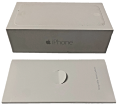 BOX ONLY Apple iPhone 6 Silver 64 GB - $3.95