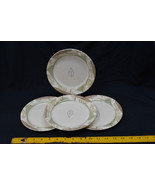 Retired Vintage Correlle Vitrell TEXTURED LEAVES 7&quot; Salad Plate set of 4... - $19.75