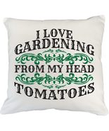 I Love Gardening From My Head Tomatoes Funny Garden Quotes With Pun Pill... - $470.99 MXN+