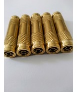 BRASS DOT PUSH TO CONNECT 1/4 Union- 5 Fittings - £20.06 GBP