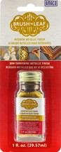 GOLD LEAF Brush &#39;n Leaf Metallic Leafing Paint golden Gilding and Finish... - $36.64