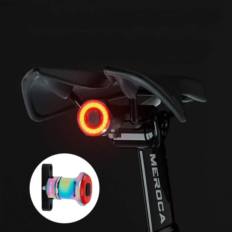 Meroca WR25/WR15 Road Bicycle LED Light Iamok MTB Bike Saddle Seatpost Sensor - £10.11 GBP+