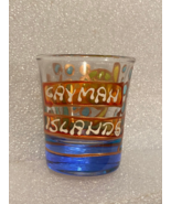 Cayman Islands 2.25&quot; Shot Glass Underwater Scene *Pre-Owned/Nice* a2 - $9.99