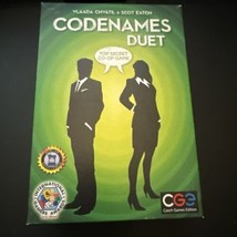 Codenames Duet Co-Op 2 Player Board Game Czech Games Edition CGE00040 Spies - $7.47