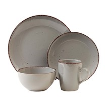 Dinnerware Set 16 Piece Stoneware Service for 4 - $114.34 CAD