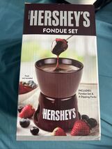 Fondue Set by Hershey's-New- Includes 4 Dipping Forks - $14.85