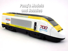 7 Inch High Speed Train Diecast Metal 1/120 Scale Model by Kinsmart - YELLOW - £13.17 GBP