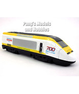7 Inch High Speed Train Diecast Metal 1/120 Scale Model by Kinsmart - YE... - $16.82