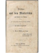 Pedagogy Handbook Carl Pilz Bilder Aus Dem Mutterleben Antique 1858 - $92.88