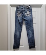 Miss Me Skinny Blue Jeans MP70635 Women&#39;s 28 Actual 29 X 31 - $32.24