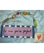 NWT Home Decor Department 56 Sandra Magsamen Plaque Sign “to Me You’re P... - $27.26 CAD