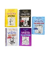 Diary of a Wimpy Kid Book Lot of 5 Bundle by Jeff Kinney - $236.36 MXN