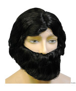 Biblical set special bargain wig-brown - $812.47 MXN