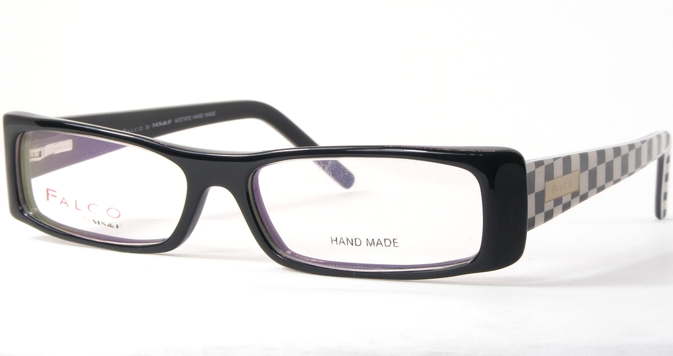 FALCO by MS&amp;F 3980 1B 117 Black UNIQUE RARE EYEGLASSES GLASSES FRAME 50-... - $59.40