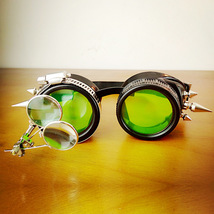 Original Industrial Revolution Mechanical God Cult Green Single Glasses - $73.99