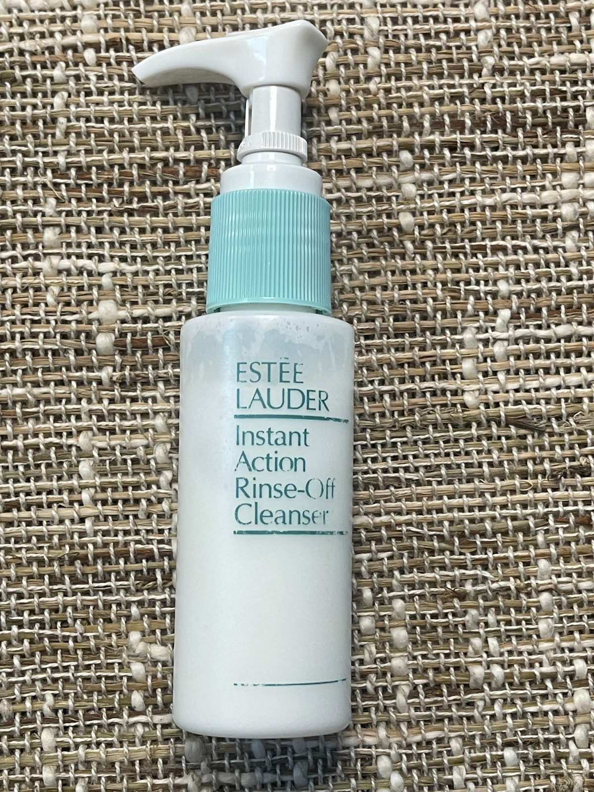 Estee Lauder Instant Action Rinse-Off Cleanser 2 oz w Pump Vintage 85% Full - $32.59