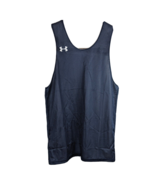 Under Armour Basketball Reversible Jersey Kids Large Blue White - $18.84