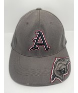 ARKANSAS RAZORBACKS HOGS Hat Gray/Black Baseball TOP OF THE WORLD Adjust... - €13,17 EUR