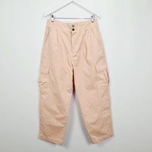 Anthropologie Pilcro Pleated Cargo Pants in Pink - W31- NEW - £32.13 GBP