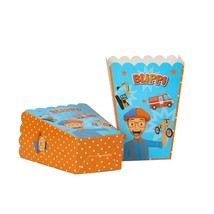 Wholesale    toys Car  Popcorn Box Kids Birthday Party Supplies Paper Popcorn bo - £121.60 GBP