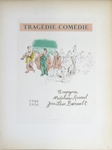 Raoul Dufy Tragedie, Comedie, 1959 - £71.13 GBP