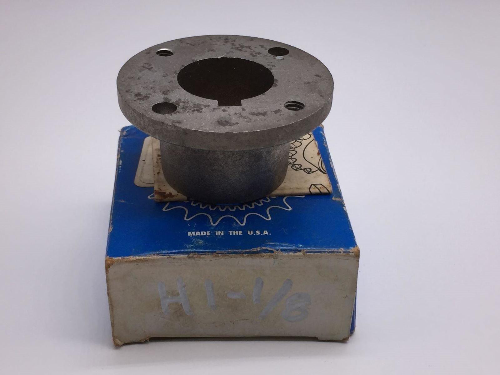 NEW Martin H 1-1/8 Split Taper Bushing 1-1/8&quot; Bore  - $14.15
