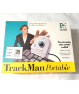Vtg NEW Logitech TrackMan Portable Trackball Mouse PS/2 Serial Left/Righ... - $77.71