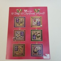 12 Days of Christmas WhimZi Just-Nan Cross Stitch Leaflet 2006 - $19.79