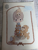 Precious Moments Cross Stitch Book Patterns Designs PM 19 Keep Looking Up - $12.19