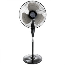 Holmes Oscillating 16 Inch Blade Stand Fan with Metal Grill in Black - £74.99 GBP