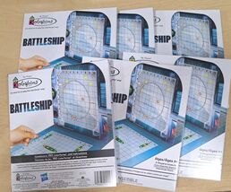 Lot Of 6 Colorforms BATTLESHIP Hasbro Board Game - Limited Edition 2021,... - $12.98