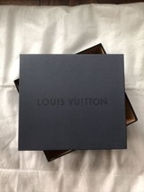 Vuitton box for shoes rectangle empty navy - $19.79