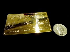 24k Gold-Plated .999 Pure Titanium Bullion Bar - 1 Troy Oz. (31.1 grams)... - £14.02 GBP