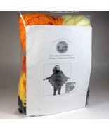 Lion Brand Homespun Crochet &quot;Coming Home&quot; Poncho Kit in Yellow, Orange &amp;... - $42.26 CAD
