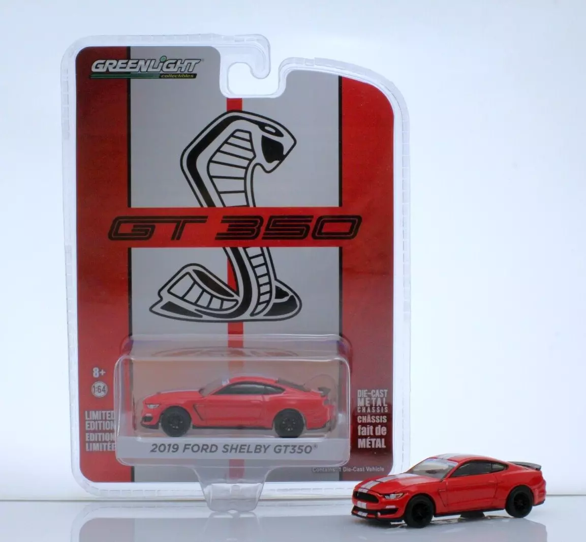 New Diecast 2019 Ford Shelby Gt350 Mustang Sports Car 164 Diecast Model Exclusiv - £68.63 GBP