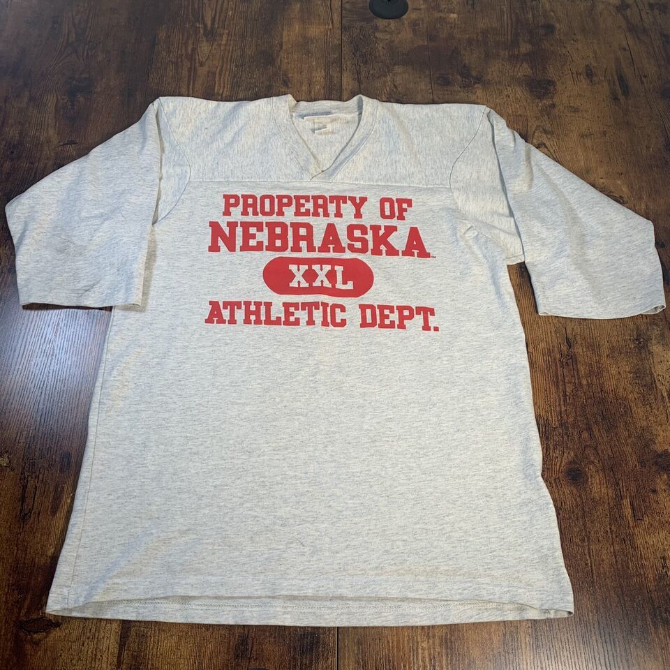 Primary image for Third Street Sportswear Property Of Nebraska Athletic Dept  Top Sz XL