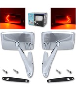 67 68 Ford Mustang Falcon Chrome Outside Exterior Side RH LH LED Mirror ... - $141.61 CAD